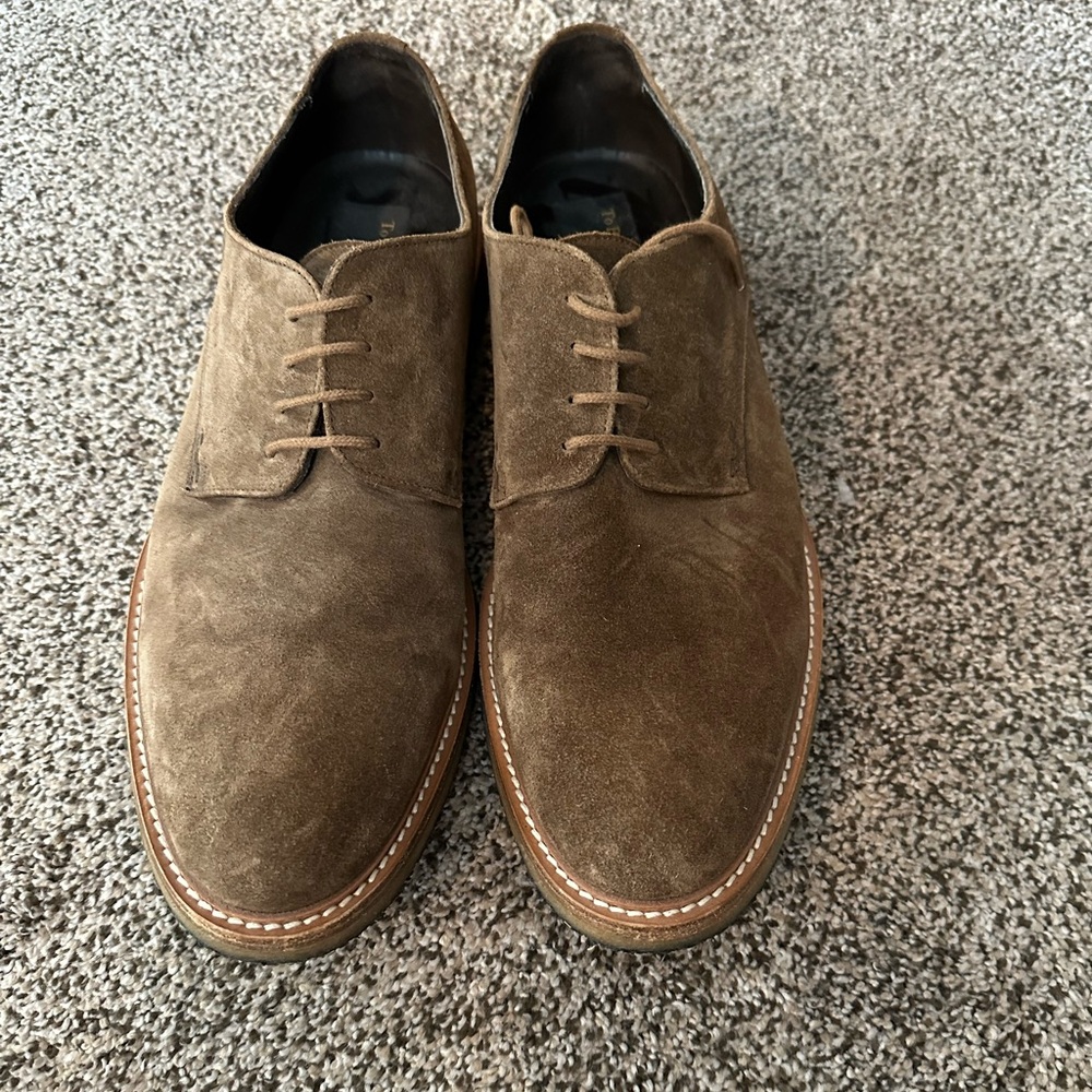 To Boot New York brown suede shoes in size 10.5